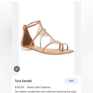 Sam Edelman Tyra rhinestone sandals